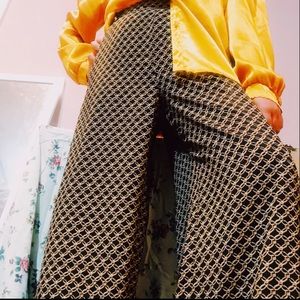 Patterned wide leg pants I AM OPEN TO OFFERS !!!